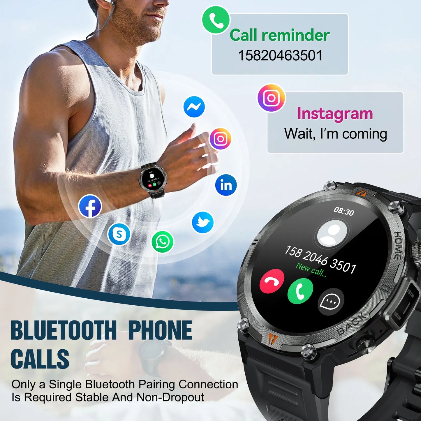Men Smart Watch