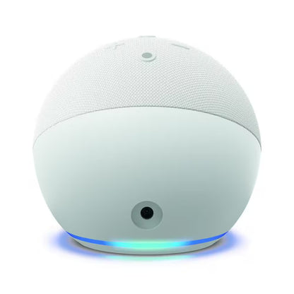 Echo Dot (5Th Gen, 2022 Release) with Clock Smart Speaker with Clock and Alexa, Glacier White