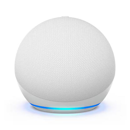 Echo Dot (5Th Gen, 2022 Release) with Clock Smart Speaker with Clock and Alexa, Glacier White